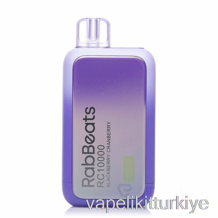 Vape Türkiye Rabbeats Rc10000 Tek Kullanımlık Blackberry Kızılcık